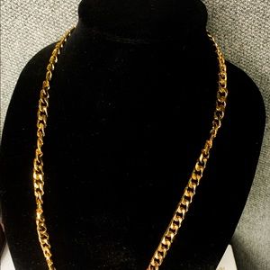 MEN’s Gold plated necklace!